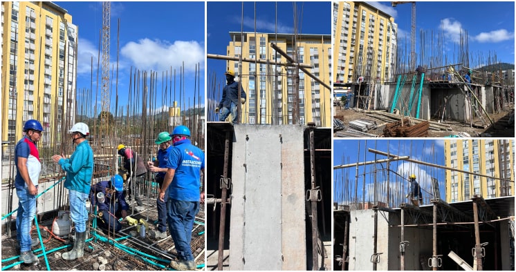 Avance de obra segunda etapa Torres del Bosque